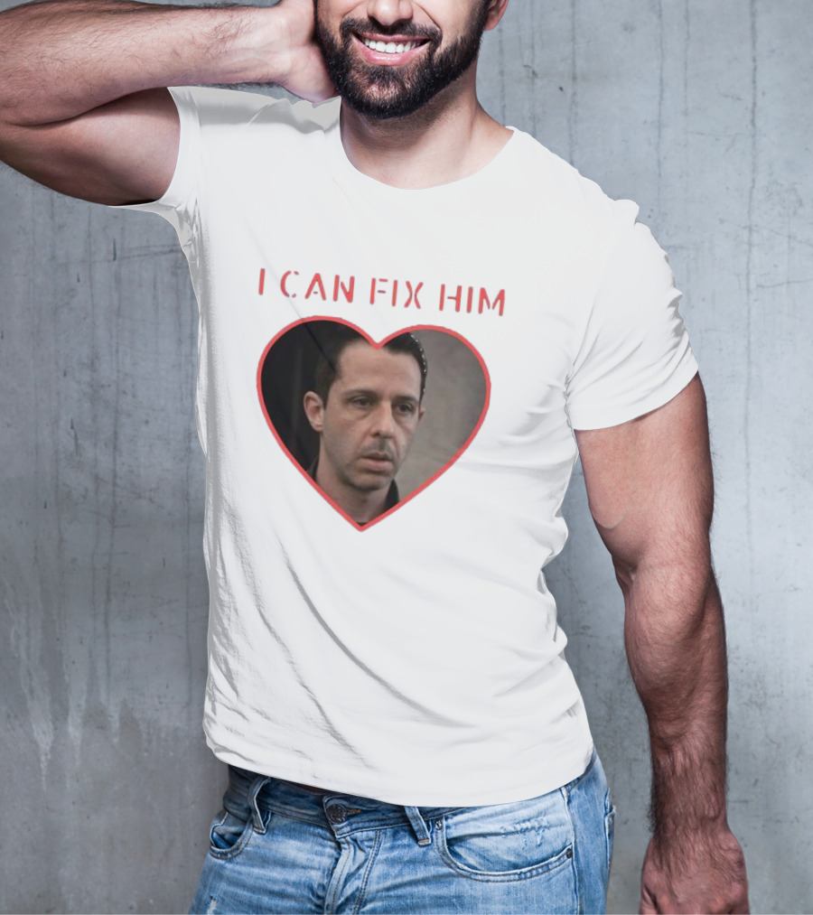 I Can Fix Him Kendall Roy Heart Outline Fan Merch T-Shirt
