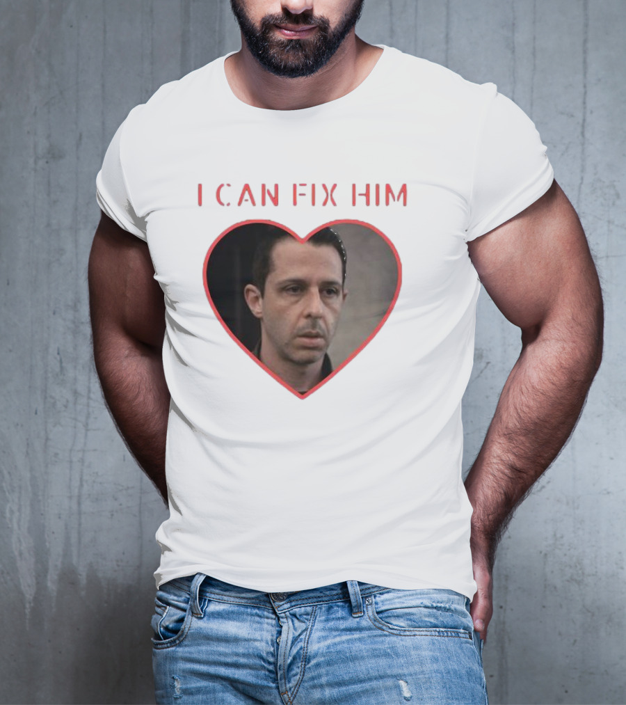 I Can Fix Him Kendall Roy Heart Outline Fan Merch T-Shirt