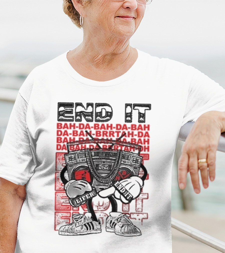 End It Holymountainprinting Baltimore Hardcore HB Lifer Ba Ba Ba Ba Ba Ba Ba Ba T-Shirt