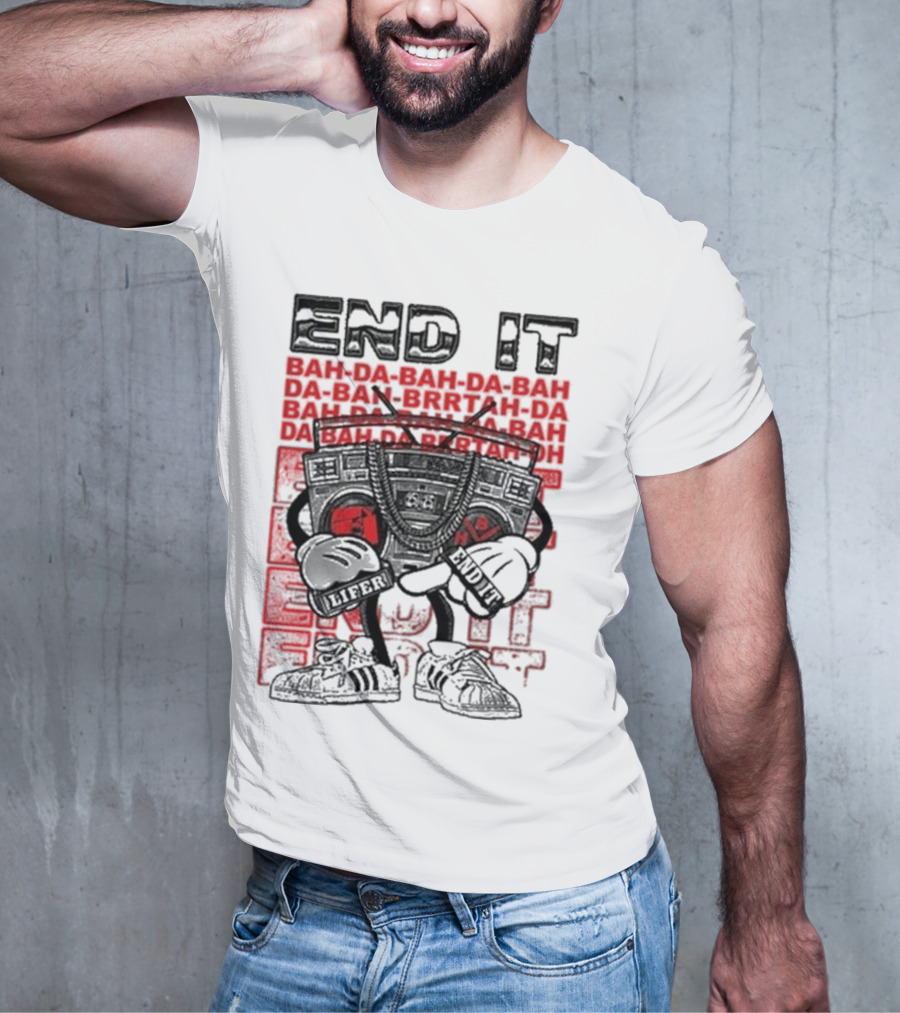 End It Holymountainprinting Baltimore Hardcore HB Lifer Ba Ba Ba Ba Ba Ba Ba Ba T-Shirt