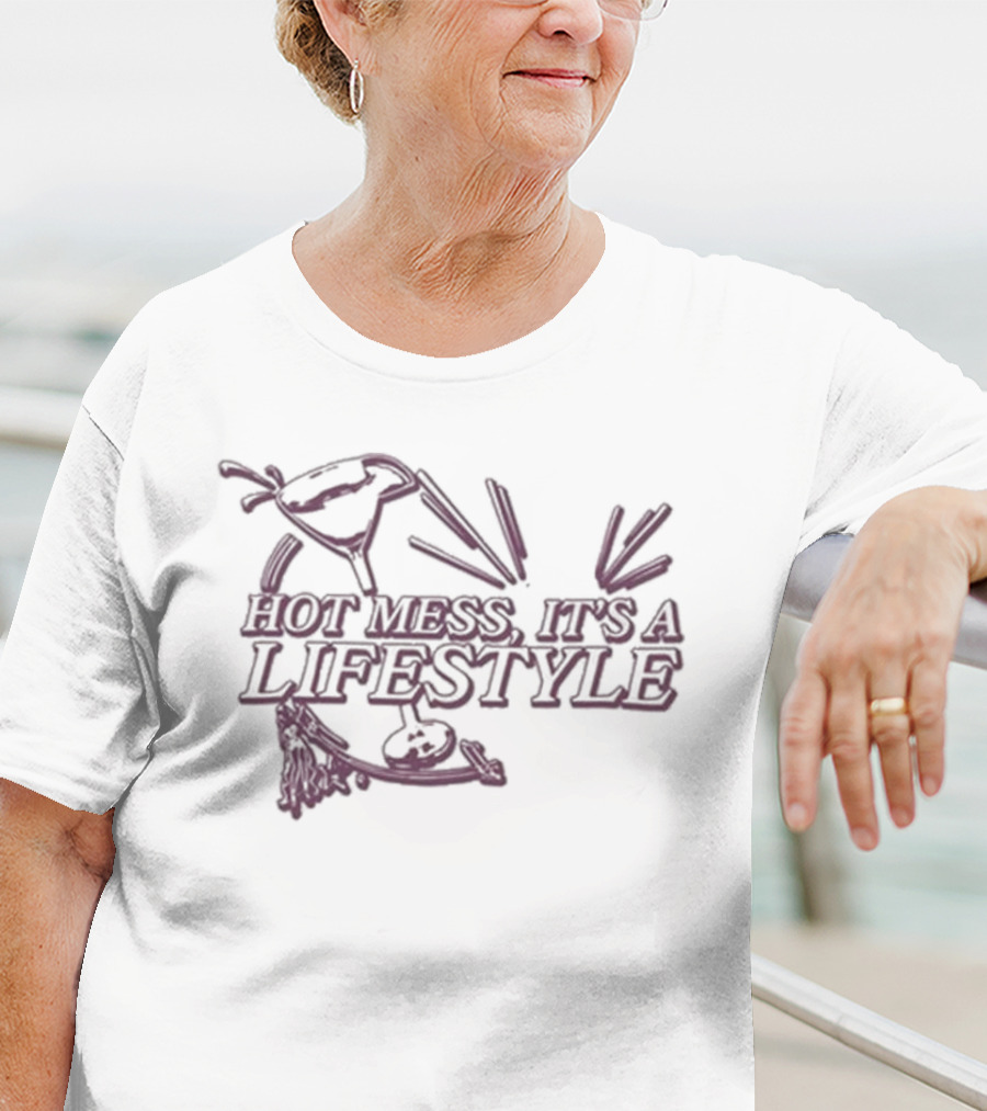 Hot Mess It's A Lifestyle Alix Earle T-Shirt