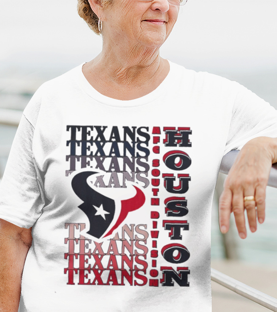 Houston Texans AFC South Division Texans Football T-Shirt
