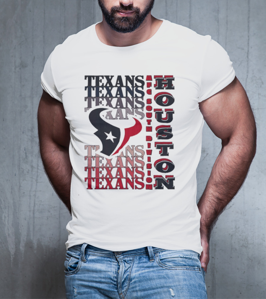 Houston Texans AFC South Division Texans Football T-Shirt