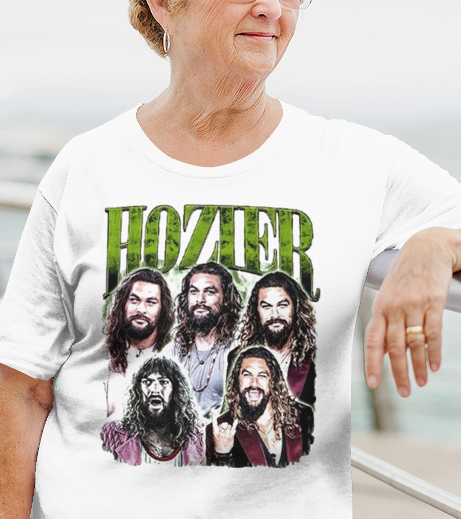 Hozier Jason Momoa Collage T-Shirt