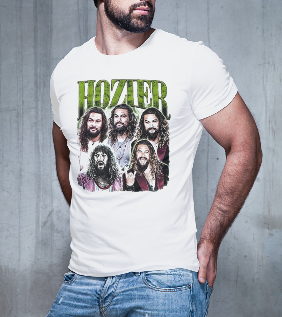 Hozier Jason Momoa Collage T-Shirt