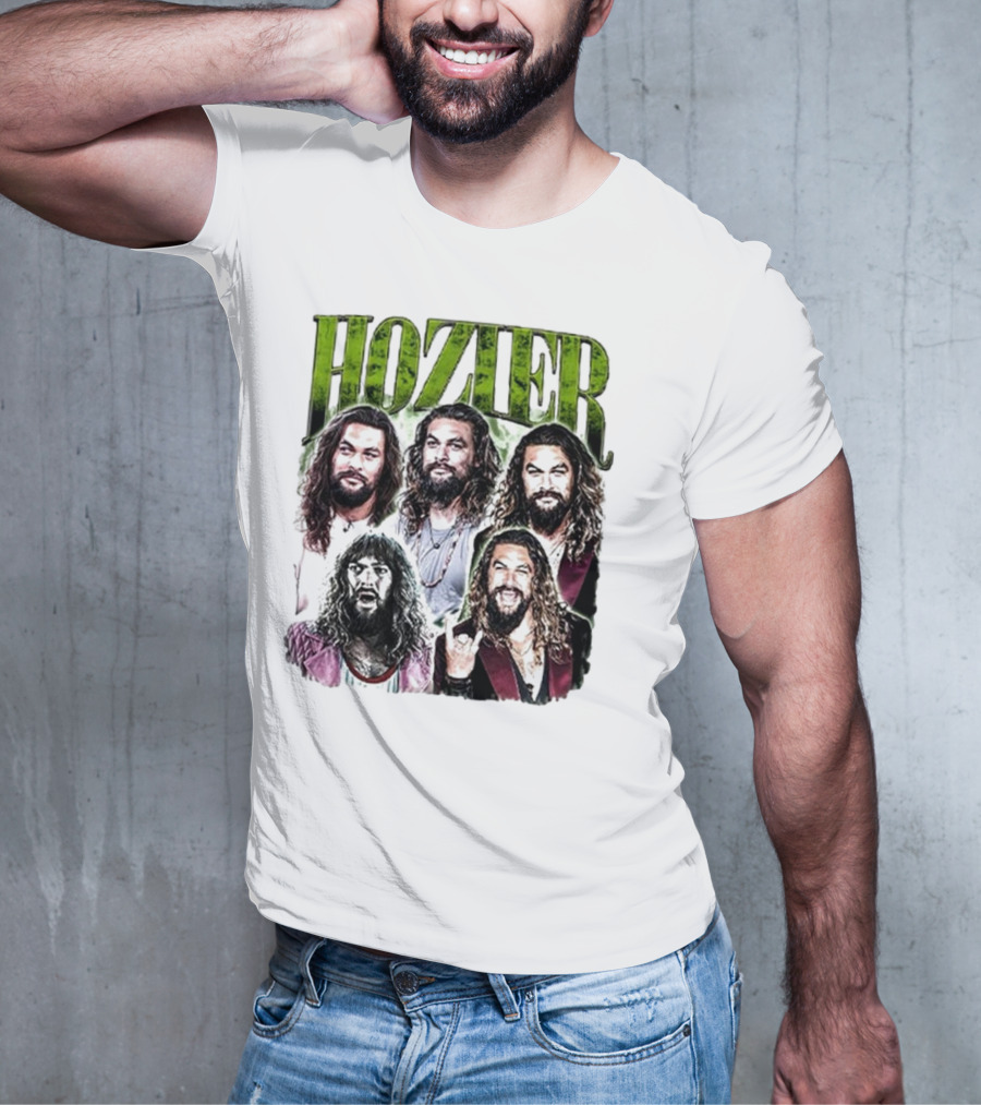 Hozier Jason Momoa Collage T-Shirt