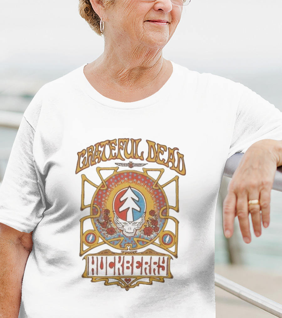 Grateful Dead Huckberry Steal Your Face Iconic Collaboration T-Shirt