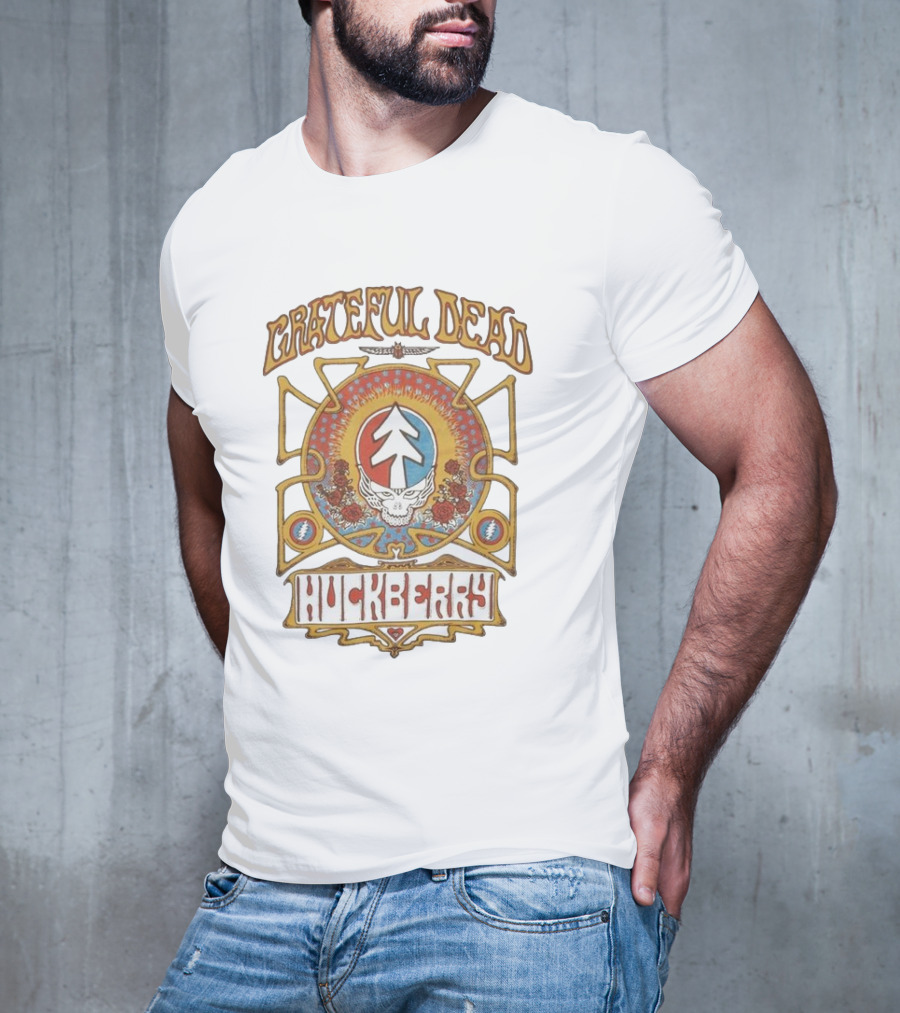 Grateful Dead Huckberry Steal Your Face Iconic Collaboration T-Shirt