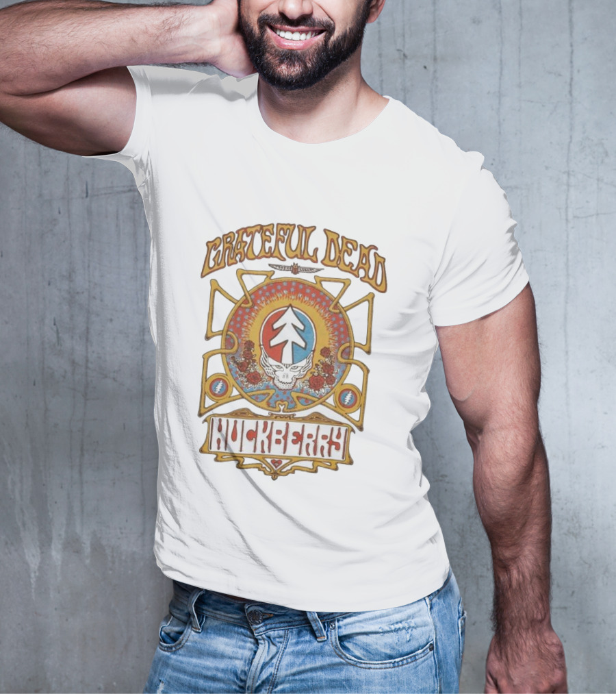 Grateful Dead Huckberry Steal Your Face Iconic Collaboration T-Shirt