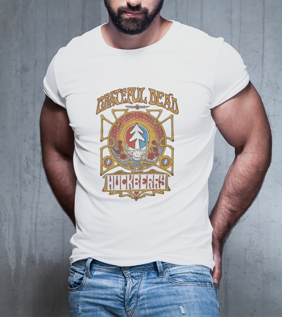 Grateful Dead Huckberry Steal Your Face Iconic Collaboration T-Shirt