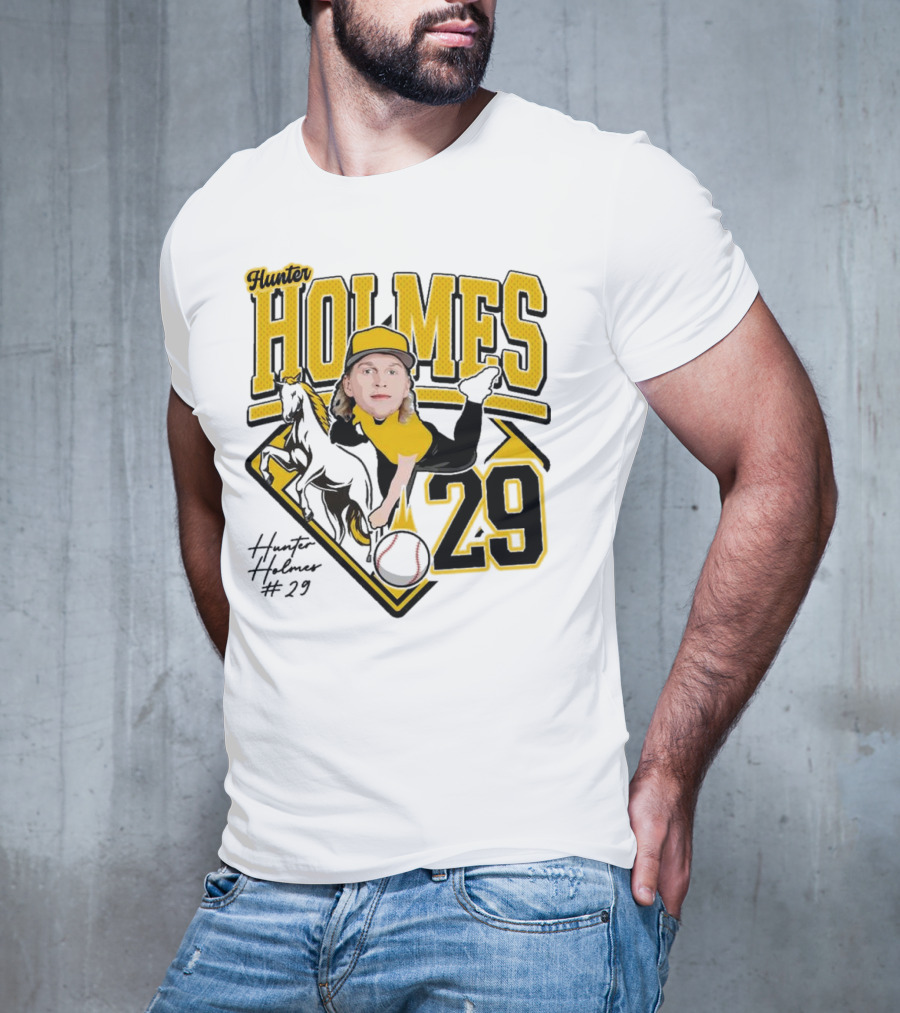 Hunter Holmes 29 Baseball 2025 T-Shirt