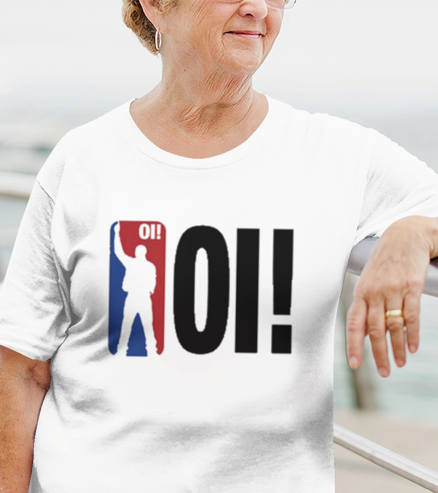 I Think We're Gonna Be Okay Red Blue Silhouette T-Shirt