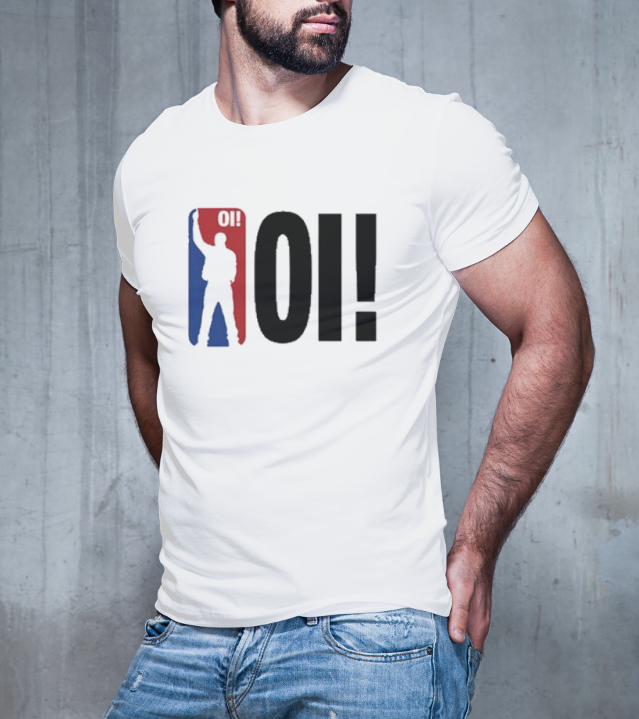 I Think We're Gonna Be Okay Red Blue Silhouette T-Shirt