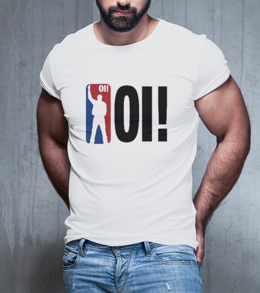 I Think We're Gonna Be Okay Red Blue Silhouette T-Shirt