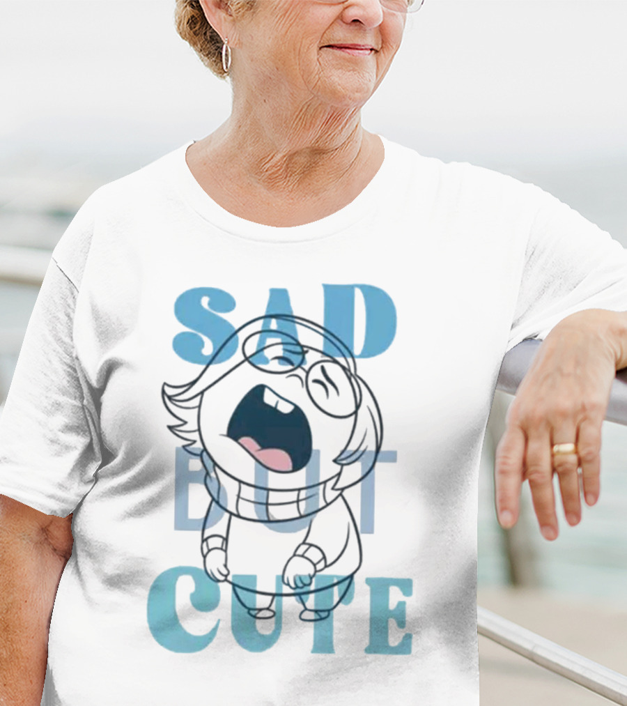 Sad But Cute Inside Out 2 Character T-Shirt