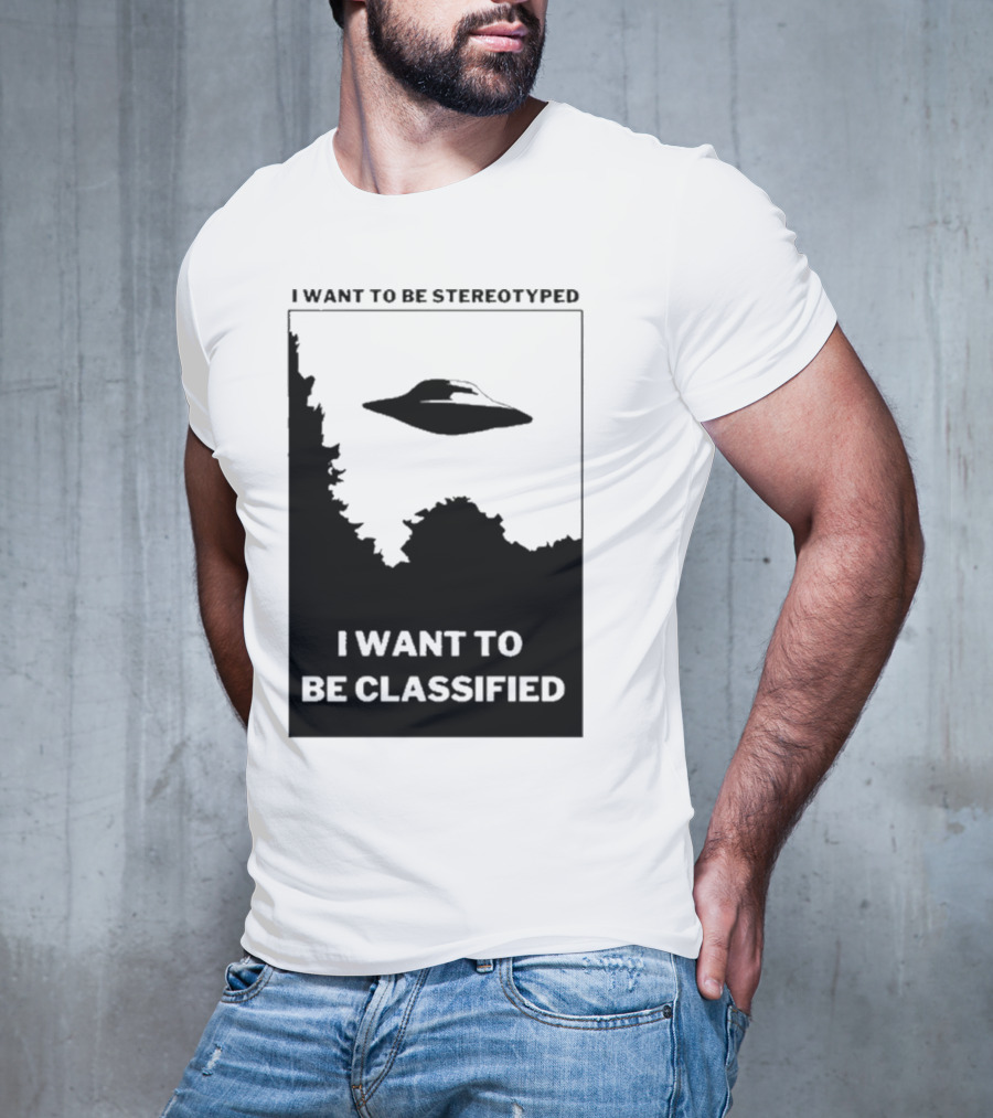 I Want To Be Stereotyped I Want To Be Classified Dead Kennedys T-Shirt
