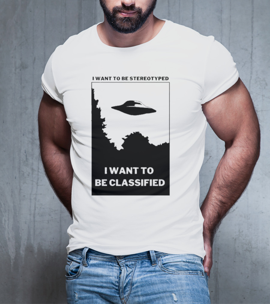 I Want To Be Stereotyped I Want To Be Classified Dead Kennedys T-Shirt