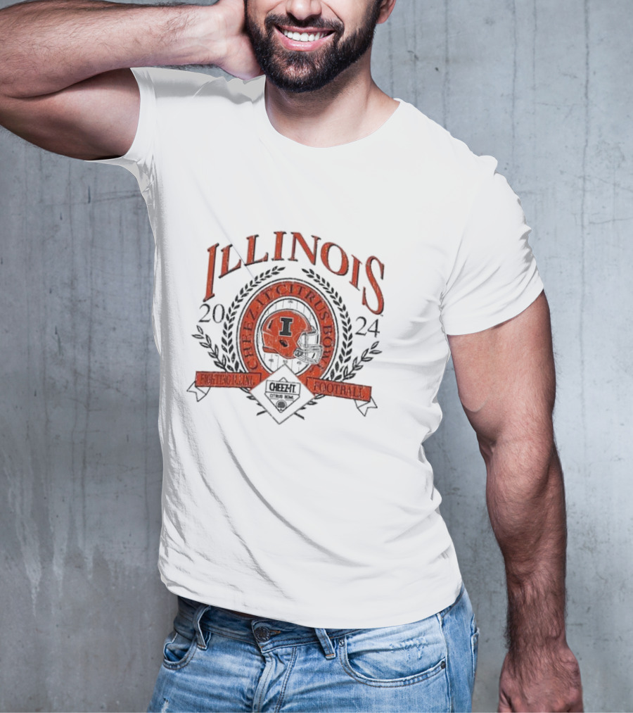 Illinois Fighting Illini Cheez-It Citrus Bowl Football T-Shirt