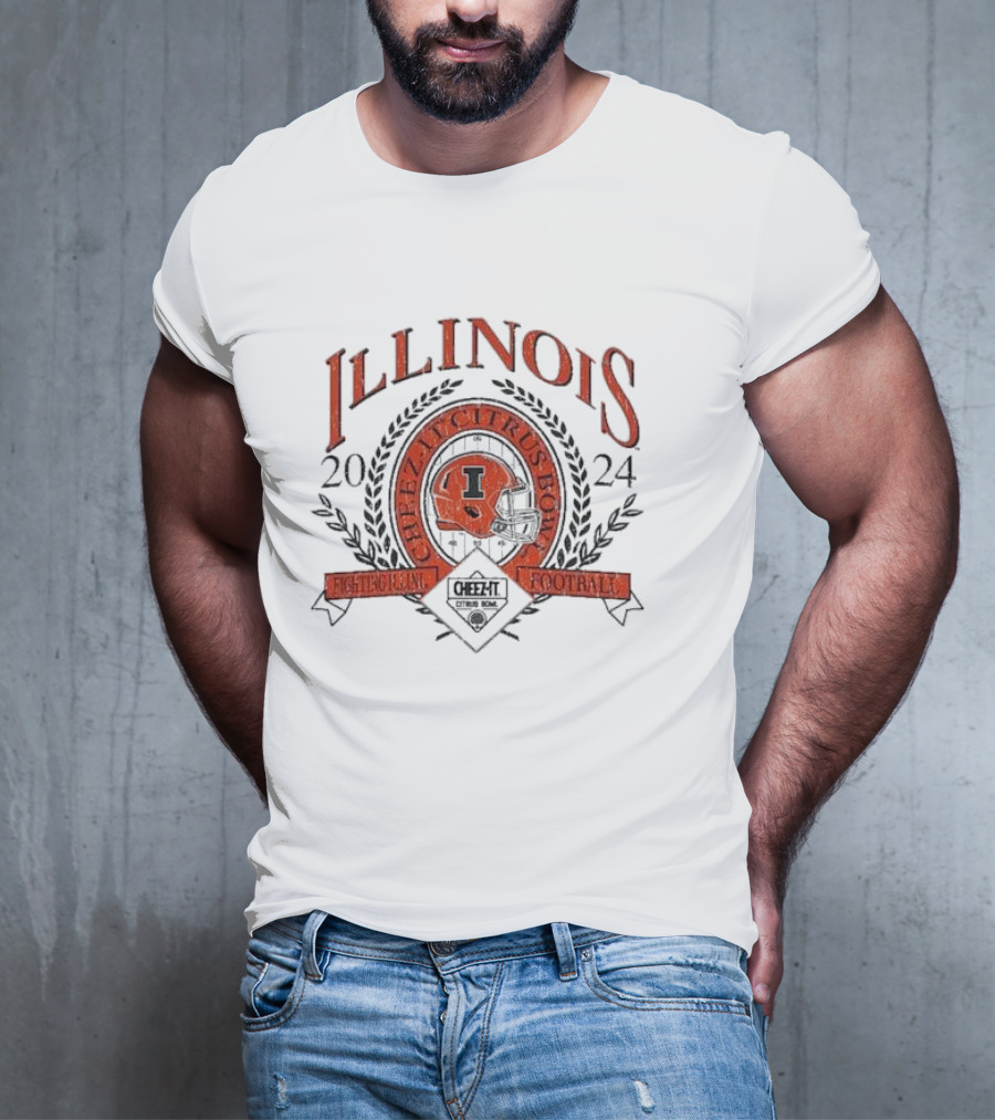 Illinois Fighting Illini Cheez-It Citrus Bowl Football T-Shirt