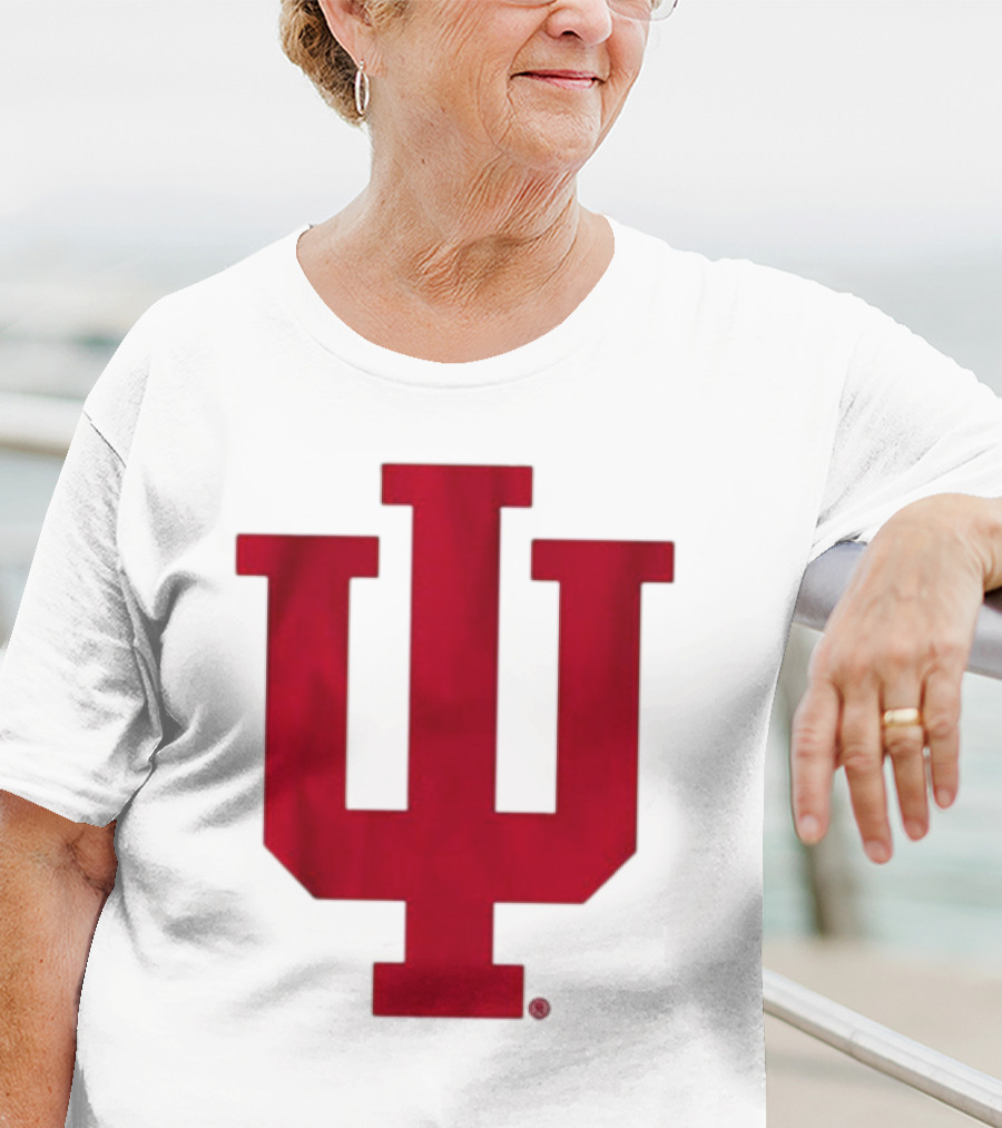 Indiana Hoosiers IU Crimson Emblem T-Shirt