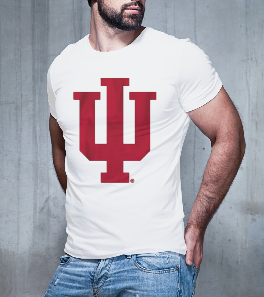 Indiana Hoosiers IU Crimson Emblem T-Shirt