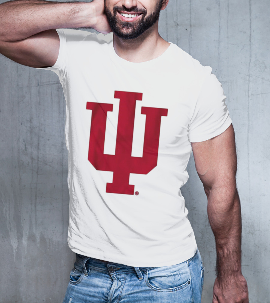 Indiana Hoosiers IU Crimson Emblem T-Shirt