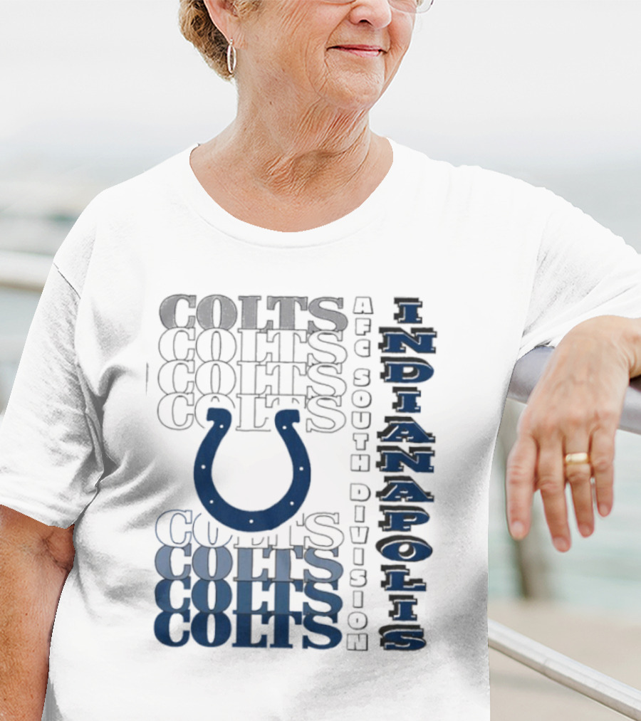 Indianapolis Colts AFC South Division Classic Colts Branding T-Shirt