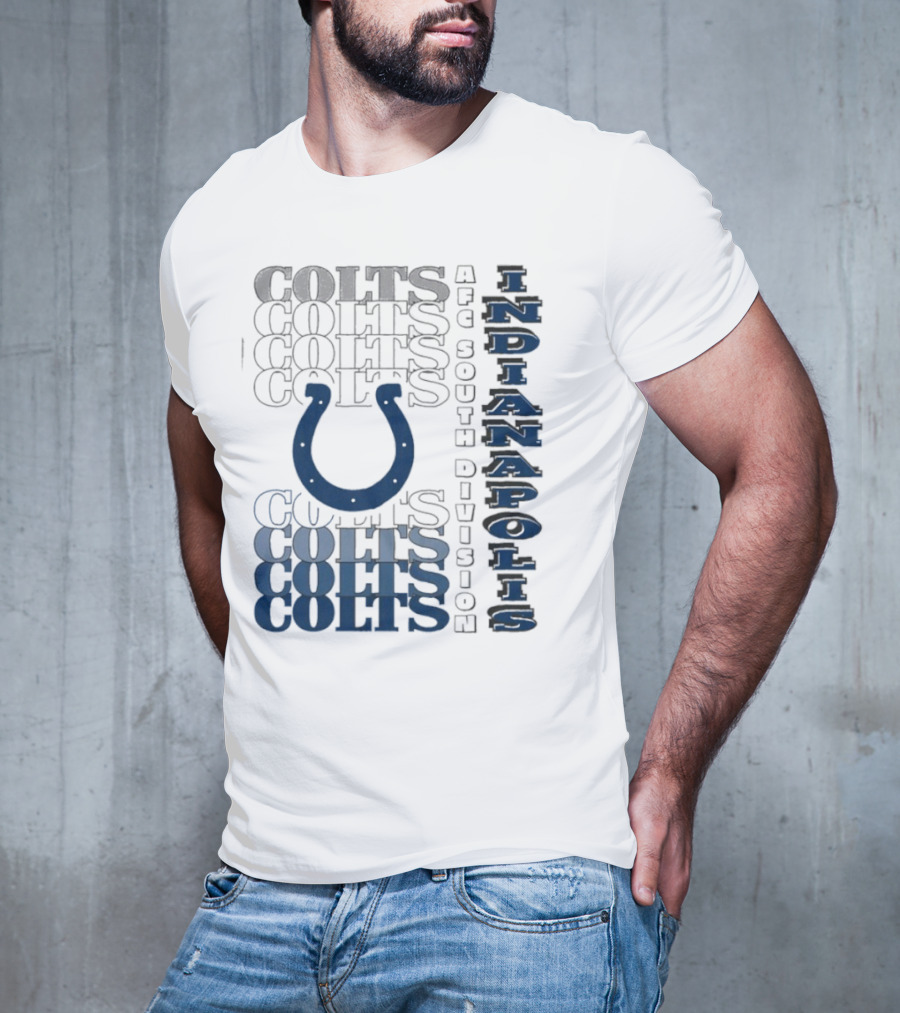 Indianapolis Colts AFC South Division Classic Colts Branding T-Shirt