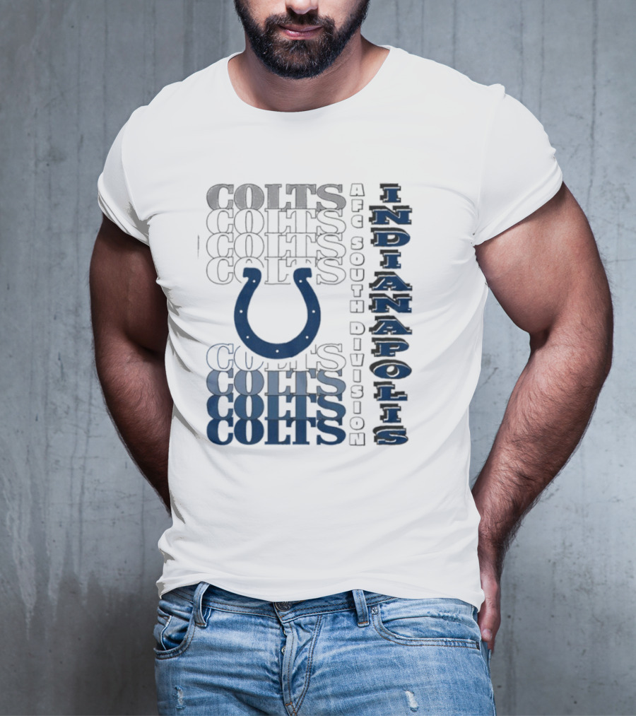 Indianapolis Colts AFC South Division Classic Colts Branding T-Shirt