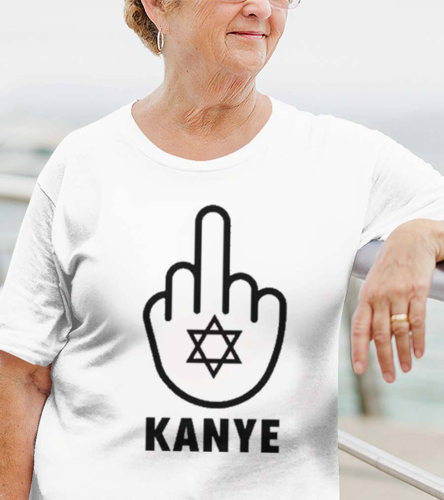 Kanye Middle Finger Fuck Kanye T-Shirt