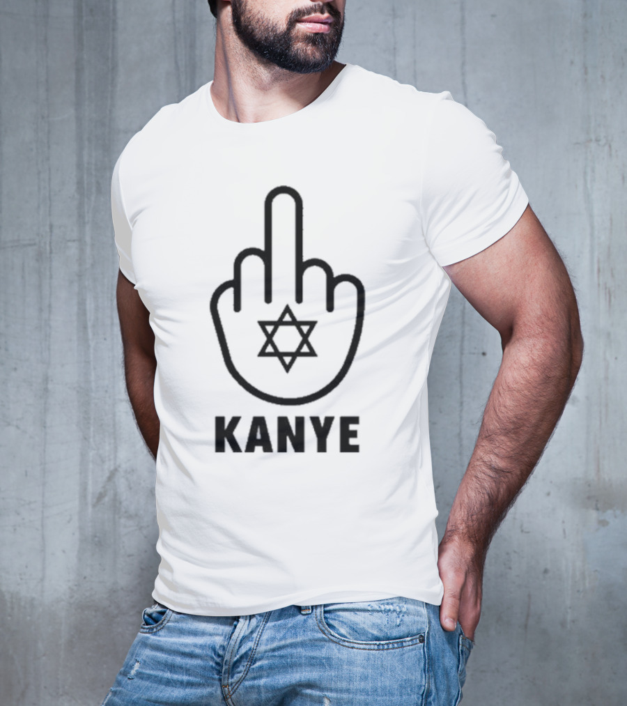 Kanye Middle Finger Fuck Kanye T-Shirt