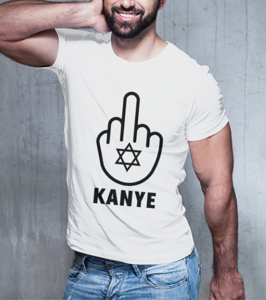 Kanye Middle Finger Fuck Kanye T-Shirt