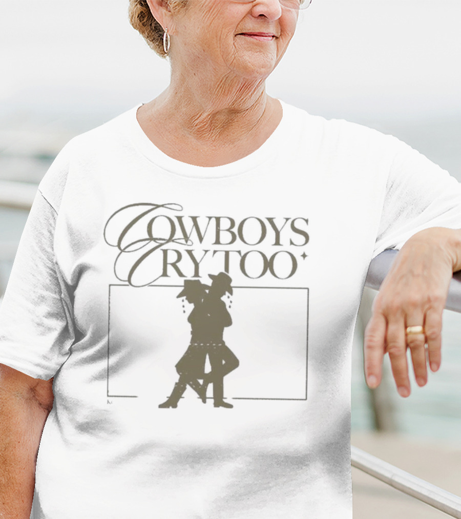 Kelsea Ballerini Cowboys Cry Too Silhouette Country Theme T-Shirt