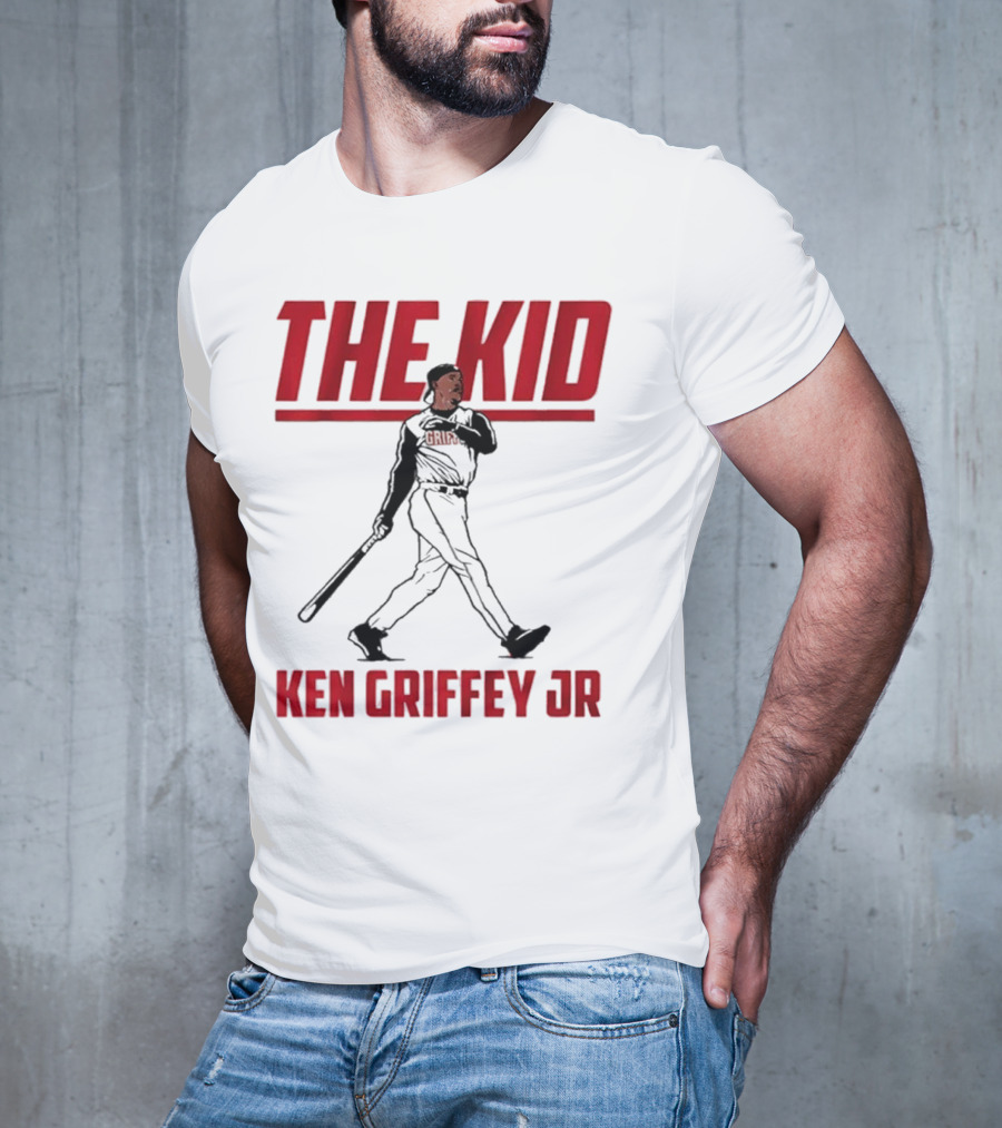 Ken Griffey Jr Cincinnati The Kid Baseball Legend T-Shirt