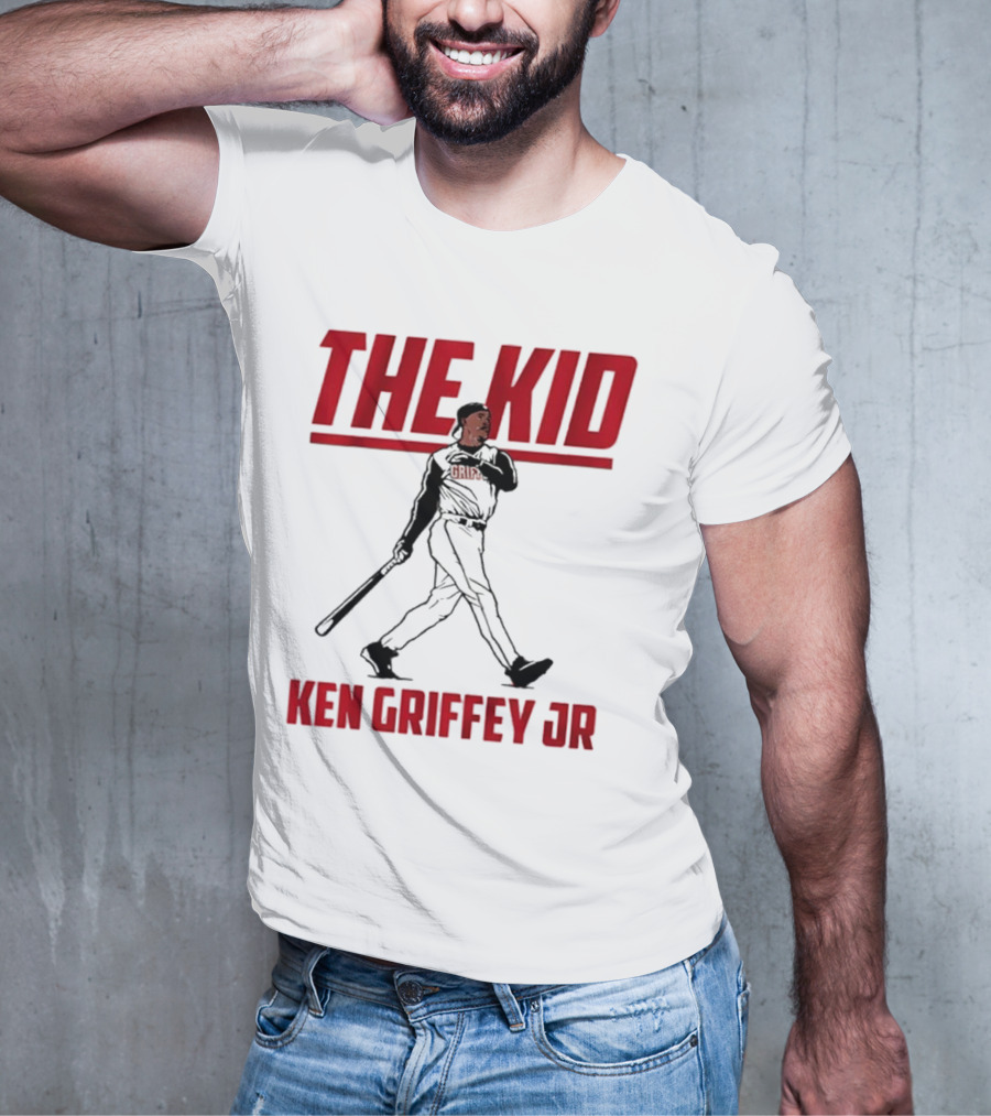 Ken Griffey Jr Cincinnati The Kid Baseball Legend T-Shirt