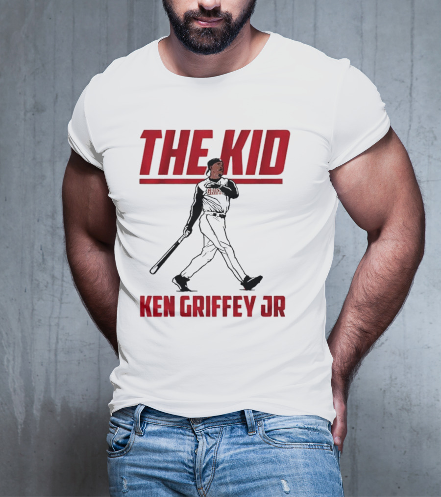 Ken Griffey Jr Cincinnati The Kid Baseball Legend T-Shirt