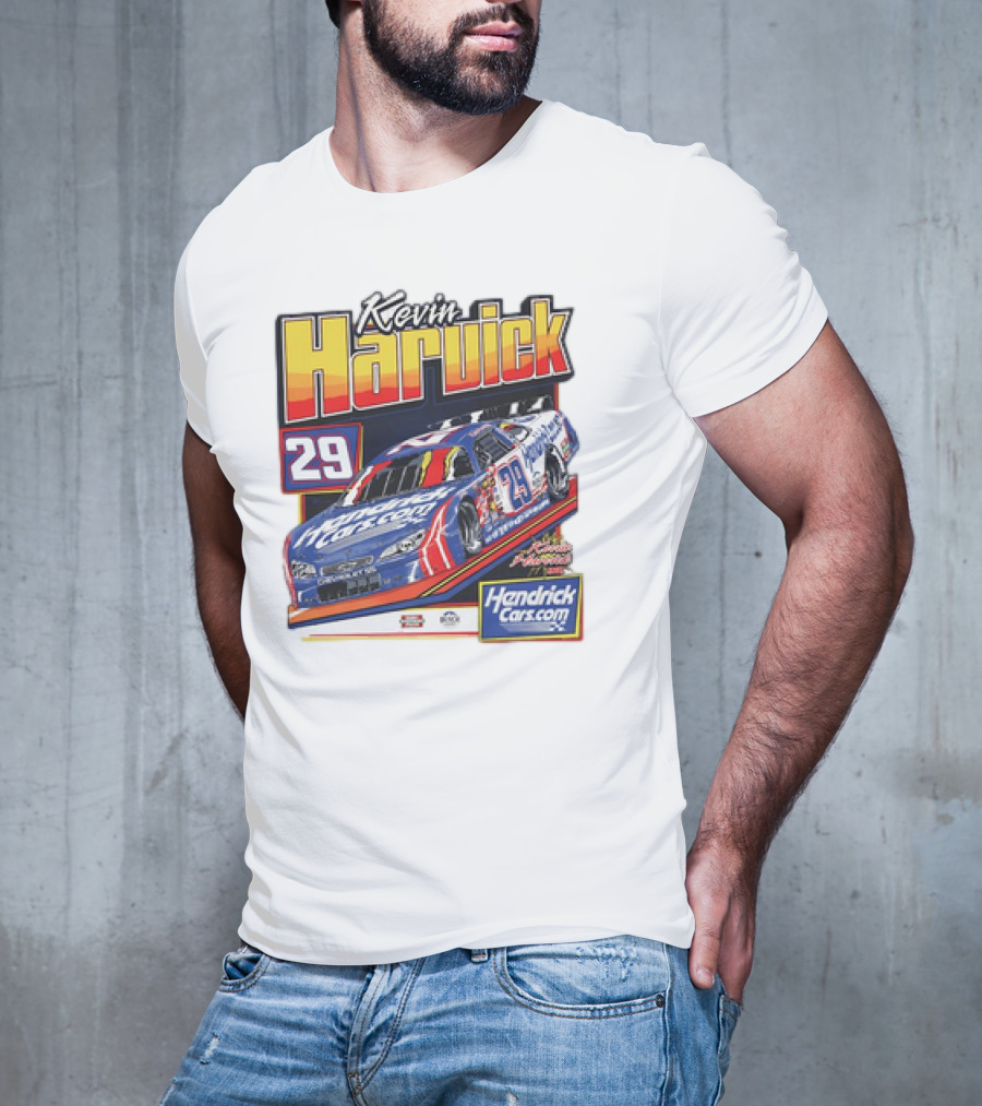Kevin Harvick 29 Hendrick Cars Racing Car T-Shirt