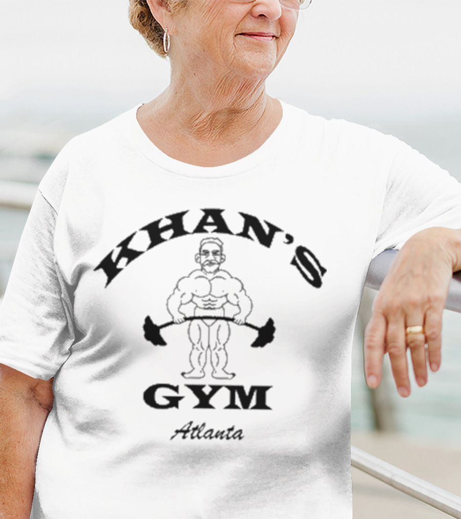 Khan’s Gym White T-Shirt