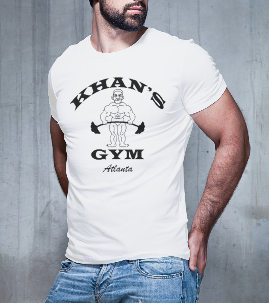 Khan’s Gym White T-Shirt