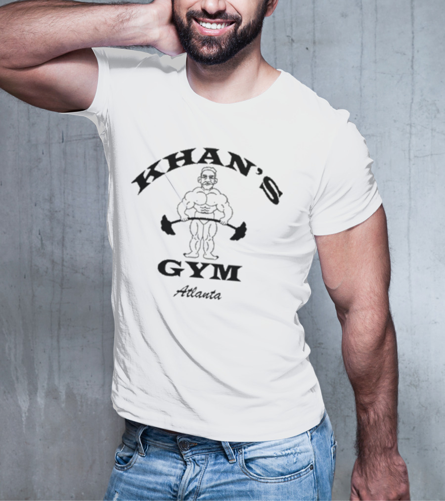 Khan’s Gym White T-Shirt