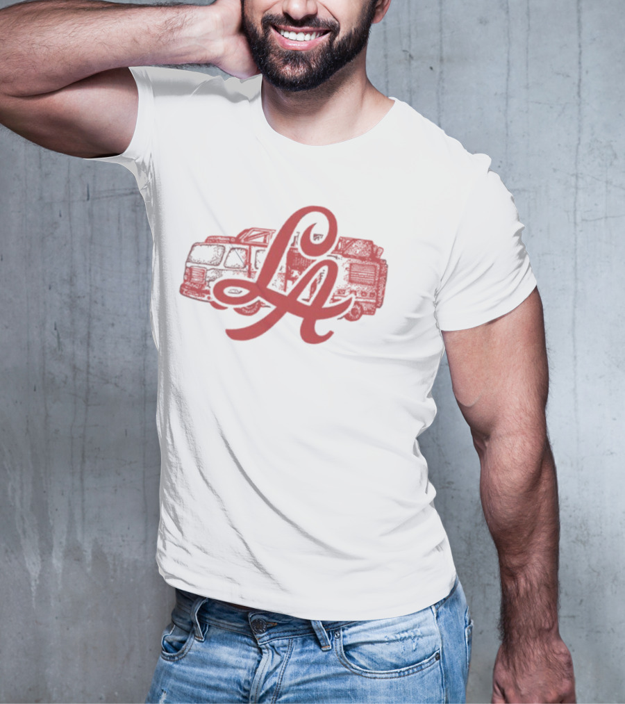 LA Retro Van Road Trip Adventure T-Shirt