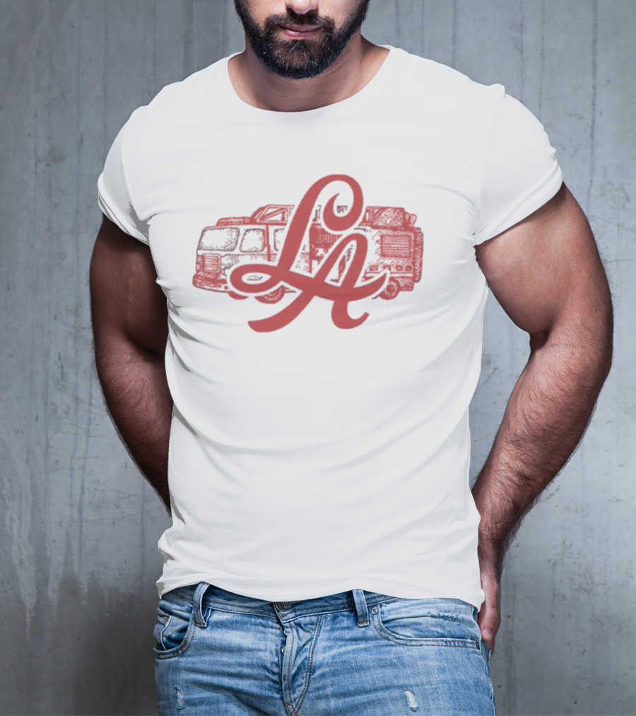 LA Retro Van Road Trip Adventure T-Shirt