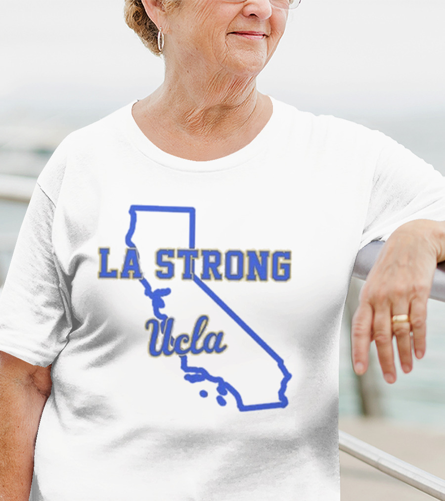 UCLA LA Strong California Outline T-Shirt