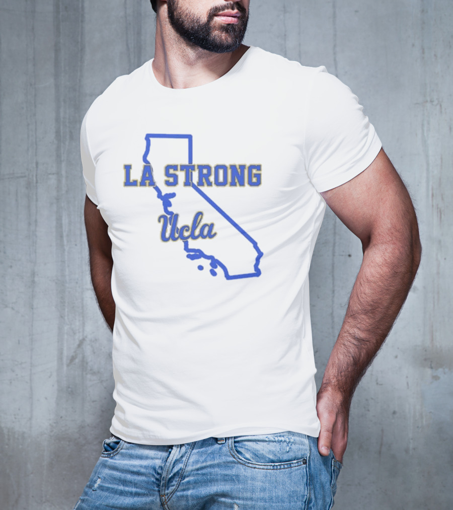 UCLA LA Strong California Outline T-Shirt