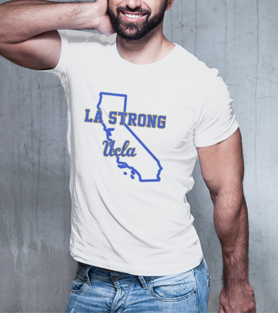UCLA LA Strong California Outline T-Shirt