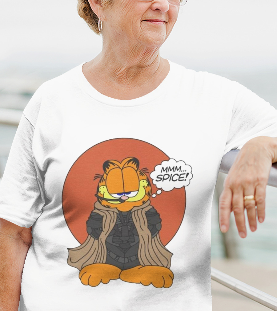 Garfield Lasagna Al Gaib Mmm Spice Dune Crossover T-Shirt
