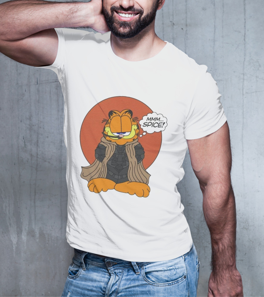 Garfield Lasagna Al Gaib Mmm Spice Dune Crossover T-Shirt