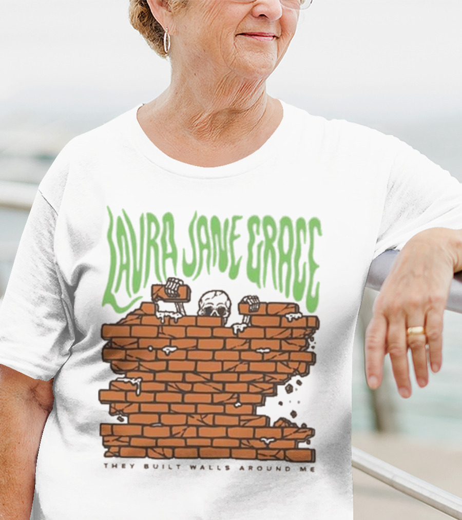 Laura Jane Grace Walls They Built Walls Around Me T-Shirt