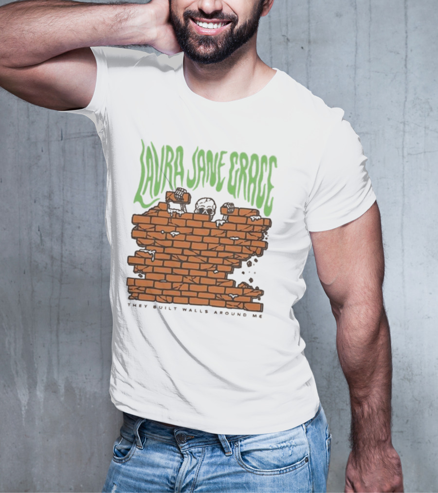 Laura Jane Grace Walls They Built Walls Around Me T-Shirt