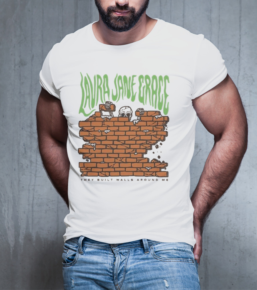 Laura Jane Grace Walls They Built Walls Around Me T-Shirt